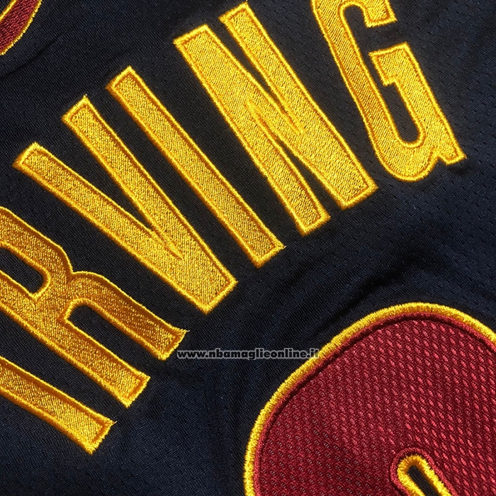 Maglia Cleveland Cavaliers Kyrie Irving #2 Mitchell & Ness 2011-12 Blu